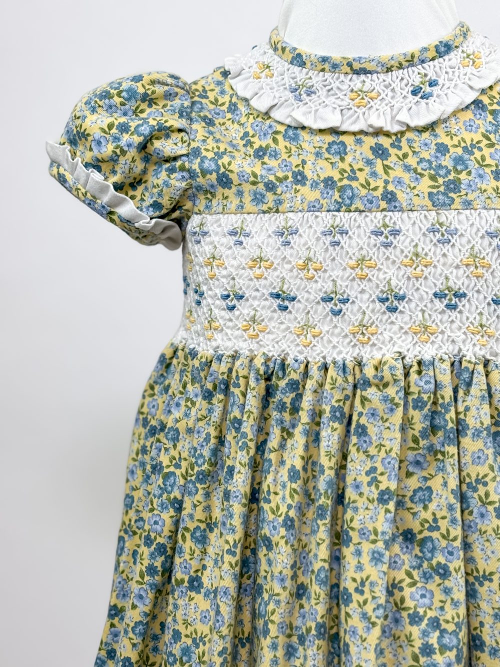 Lina Vintage Smocked Dress (18-24m) - Image 2