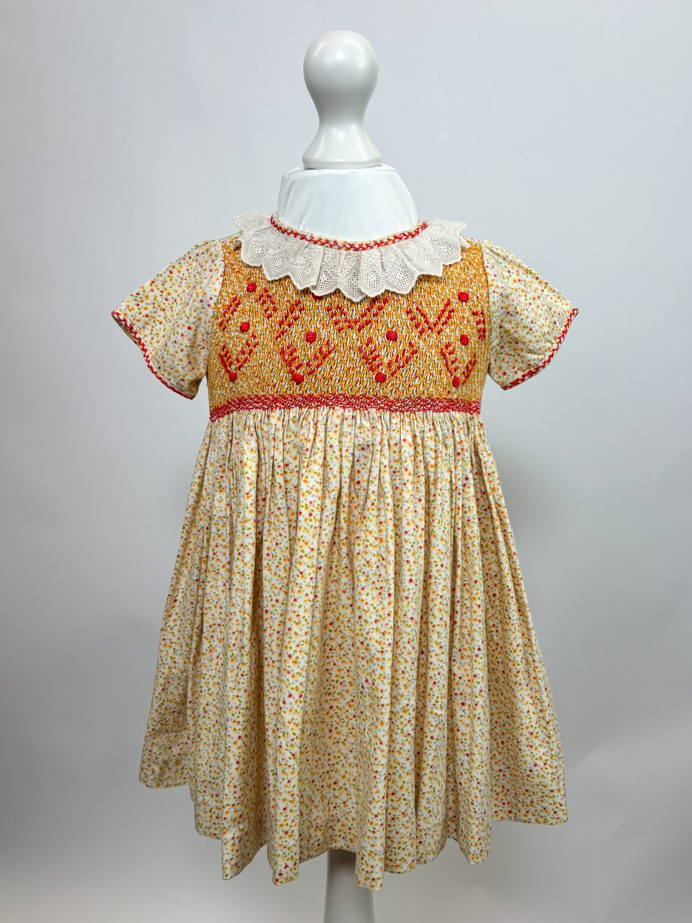 Cora Vintage Smocked Dress (12-18m)