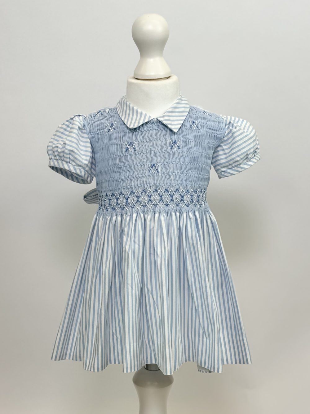 May Vintage Smocked Dress (3-6m)