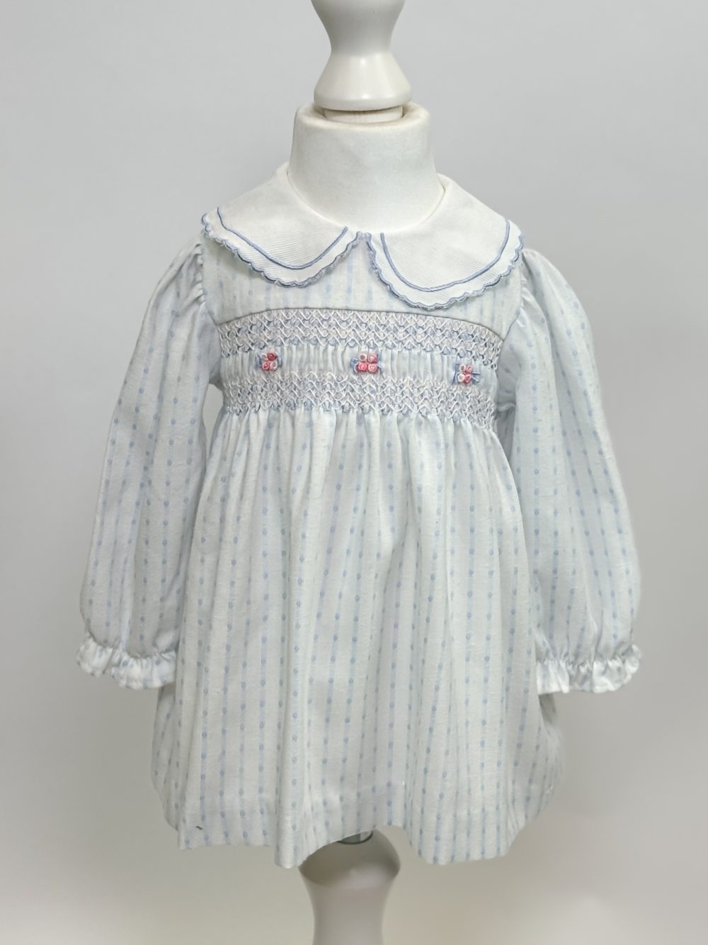 Rosa Vintage Smocked Dress (3-6m)