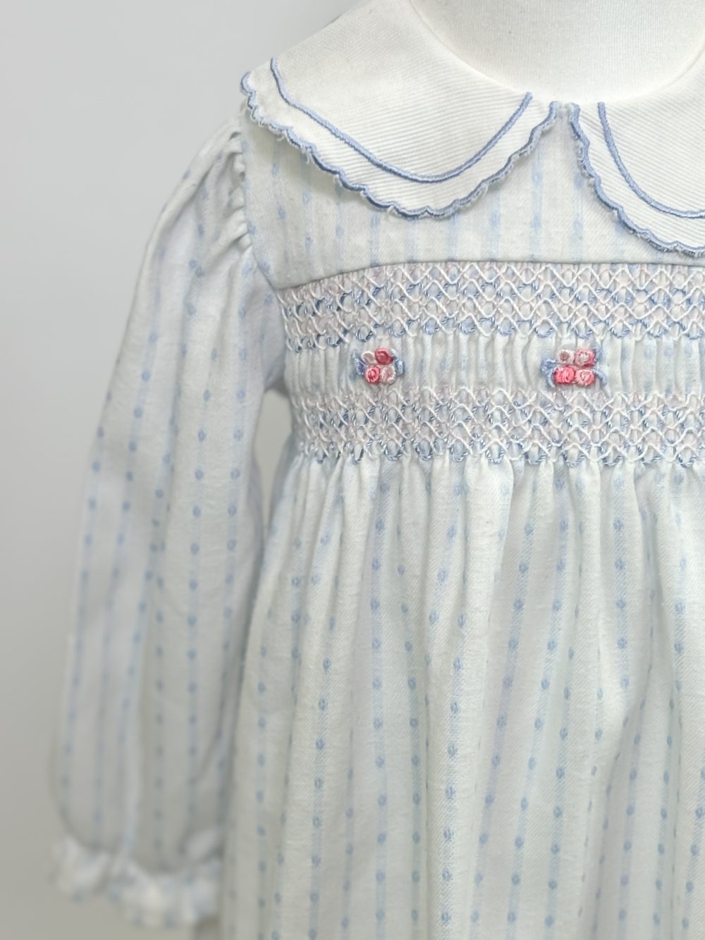 Rosa Vintage Smocked Dress (3-6m) - Image 3