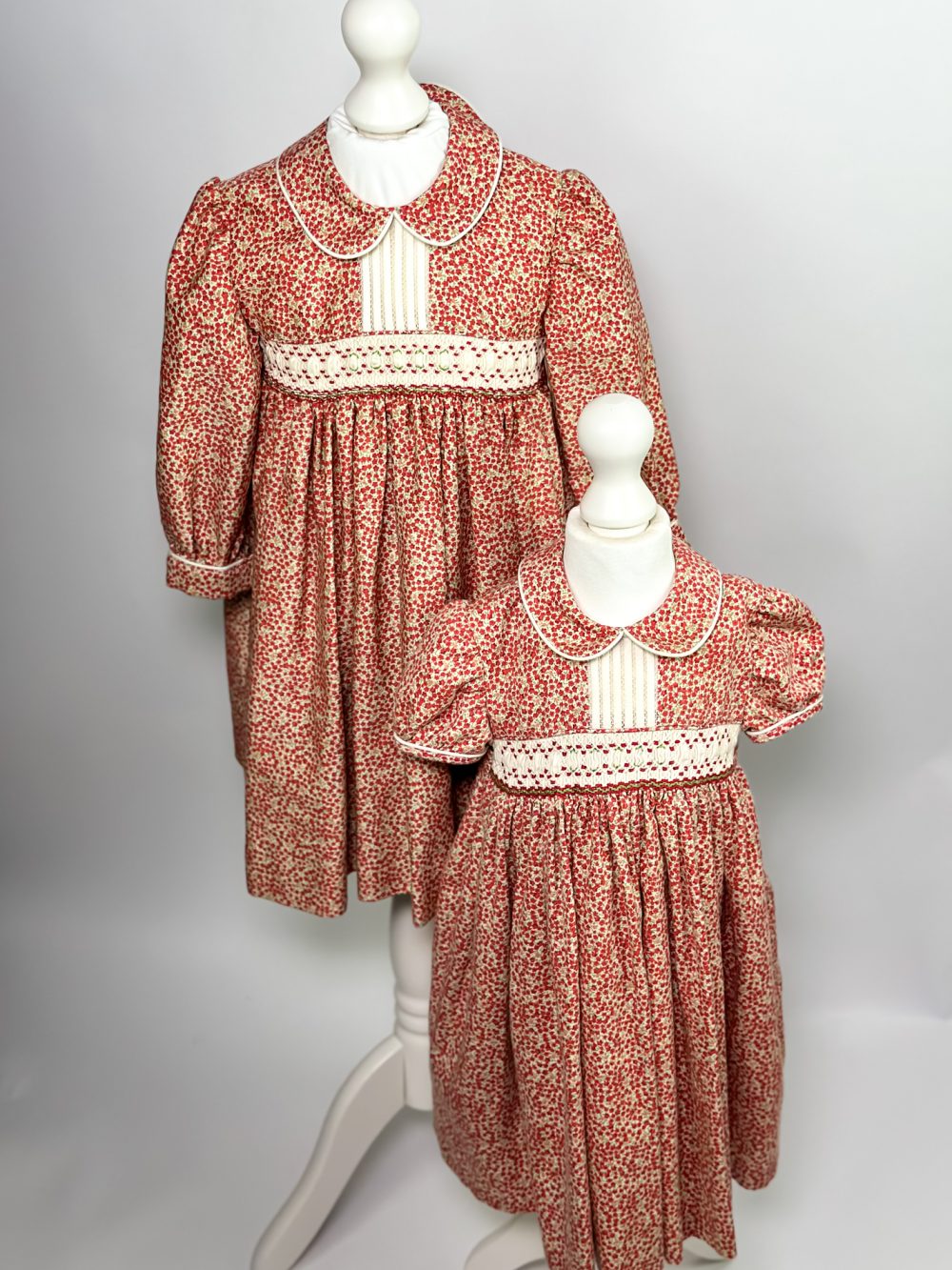 Clara Vintage Smocked Dress (18-24m) - Image 4