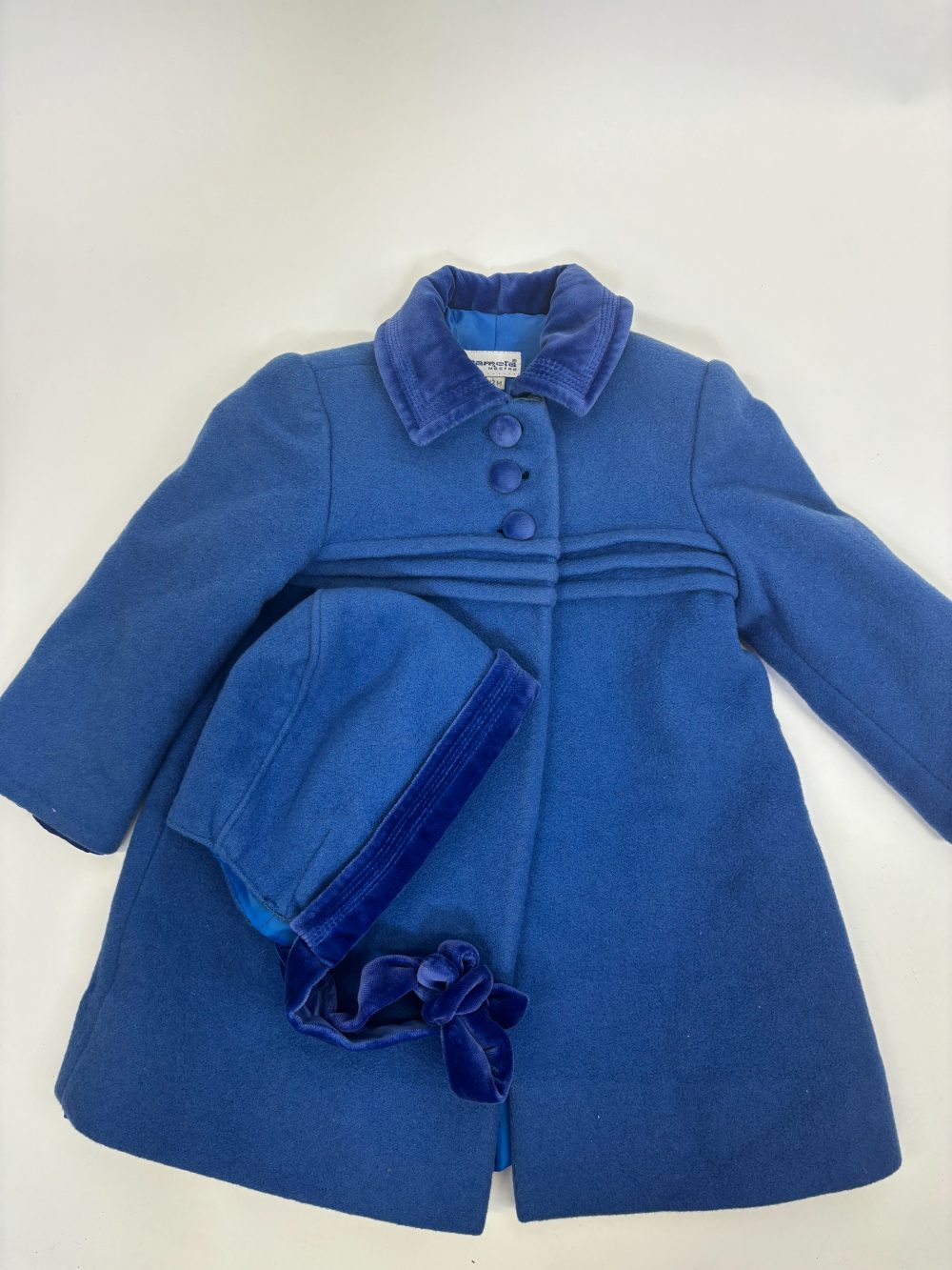 The Celia Vintage Coat With Bonnet 12-18m